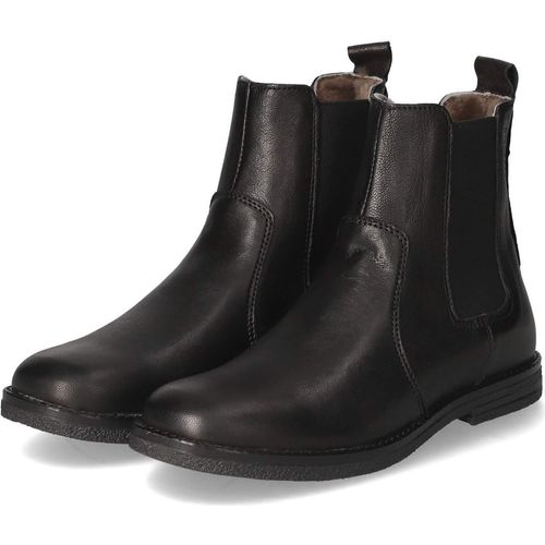 Bisgaard Kinder Chelsea Boots/ Stiefeletten MADIA LAMB Schwarz Glattleder Größe: 30