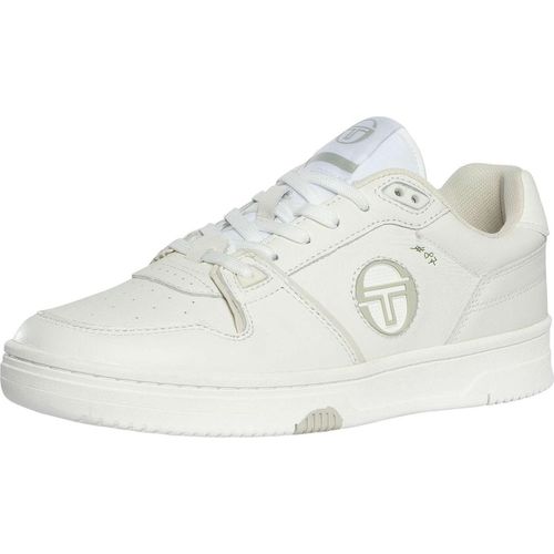 Sergio Tacchini Prime Shot Leder-Sneaker, Weiß 42 EU