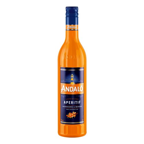 Andalö Aperitif Likör mit Sanddorn 15,0 % vol 0,7 Liter - Inhalt: 6