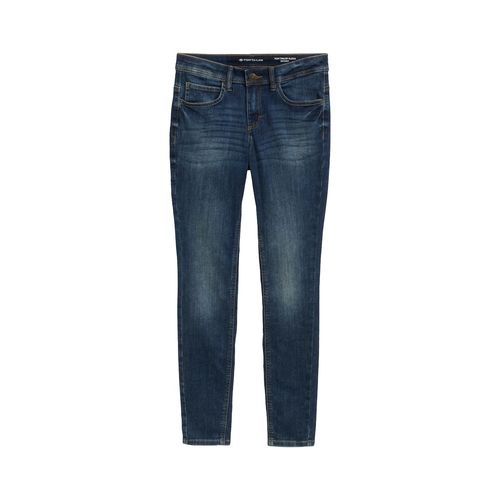 TOM TAILOR Damen TTALEXA SKINNY Jeans, blau, Uni, Gr. 32/32