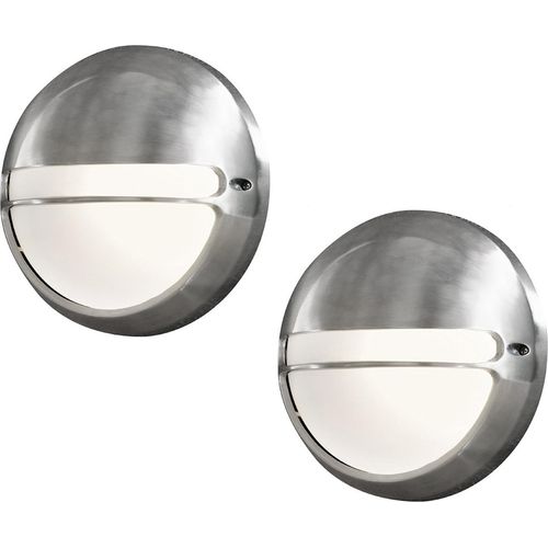 2Stk Konstsmide dimmbare Außenwandleuchte TORINO 26cm, Außenbeleuchtung modern