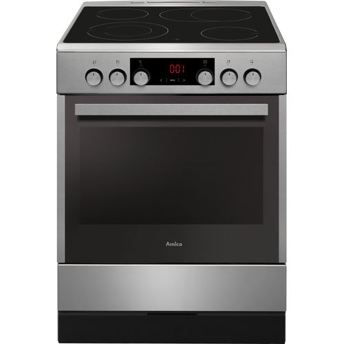Amica - SHC 914 100 E - Standherd - Ceran - Edelstahl - 60 cm