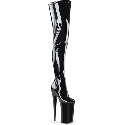 BEYOND-4000 Damen Boots von Pleaser, Schwarz , EU 41, US 11