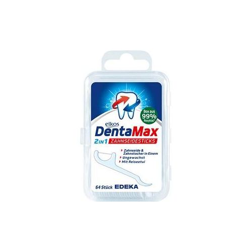 elkos DentaMax 2IN1 Zahnseide 64 St.