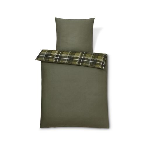 Tchibo - Flanell-Bettwäsche - grün