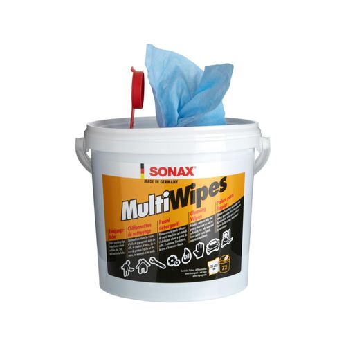 SONAX MultiWipes feuchtes Reinigungstuch 72St Eimer (04680000)
