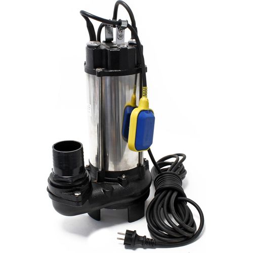 Schmutzwasserpumpe Schwimmerschalter Häcksler 31200 L/h 2200 W Förderhöhe bis 10 m