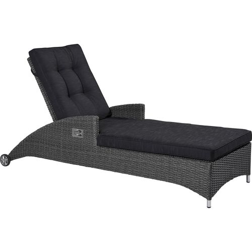 LC Garden »Barcelona« Living Gartenliege grau-mix Sonnenliege Relaxliege