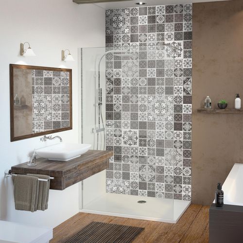 Duschrückwand Marokkanische Fliese 100 x 255 cm, 5788517000203