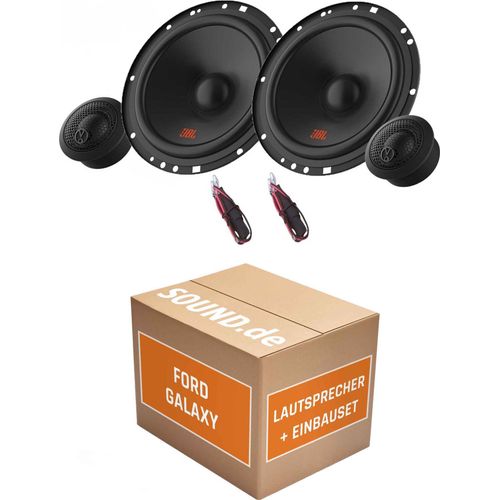 Lautsprecher Boxen Einbaupaket Front JBL Stage2 64 passend für Ford Galaxy WA6 | Set für zwei Türen 270W Belastbarkeit