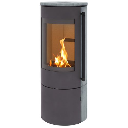H&M Kaminofen EVO 2.1 Naturstein-Titan