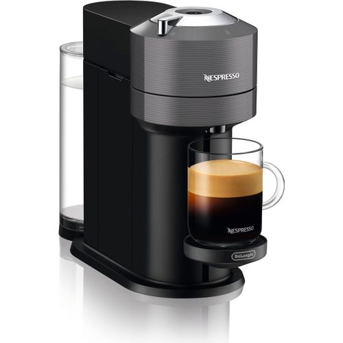 DELONGHI Kapselmaschine Nespresso Vertuo Next ENV120.CAE + Aeroccino3 Pure Chrome