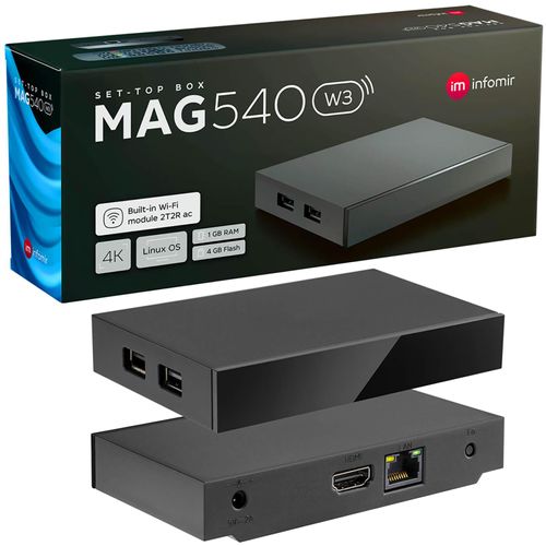 MAG 540W3 IPTV Set-Top Box Internet TV