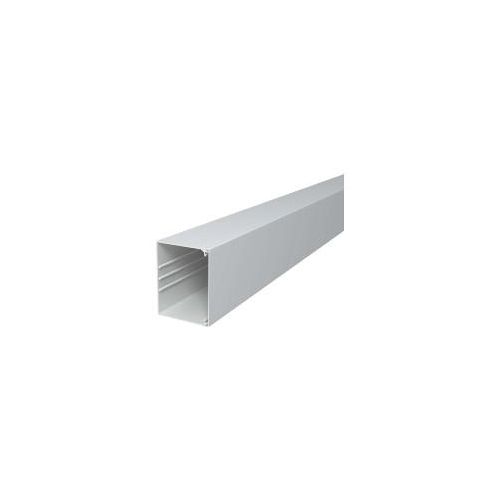 Rohr Wand+Decke mit Deckel 100x130mm, PVC - Draht 100x130mm RAL7035