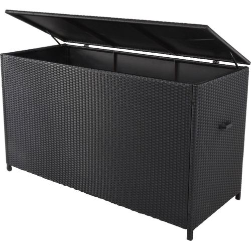 Kissenbox DUBLIN, 165 x 67 x 95 cm in schwarz