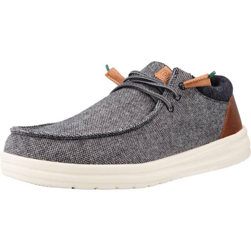 HEY DUDE WALLY GRIP WOOL Grau