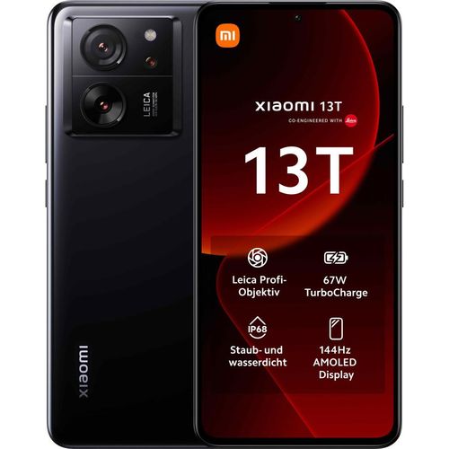 13T 5G 8GB + 256GB Black Smartphone