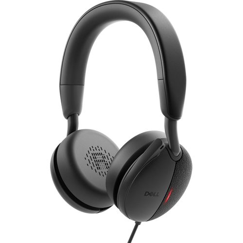 Dell Pro Wired On-Ear-Headset WH5024 Eingebautes Mikrofon ANC USB Typ-A Schwarz