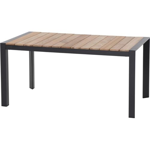 Gartentisch ></noscript>Londra< in matt anthrazit - 140x67x80 (BxHxT)
