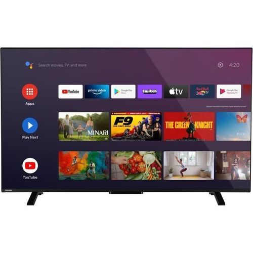 LED-Fernseher – TOSHIBA – 55UA2363DG – 55 Zoll (140 cm) – 4K UHD 3840 x 2160 – Dolby Vision – Android Smart TV – 3 x HDMI