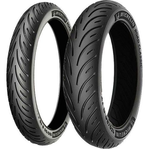Paar Motorradreifen Michelin 90/90-18 51H + 120/90-18 65V Road Classic