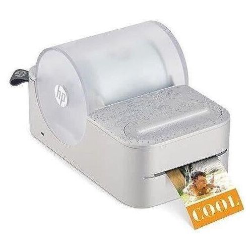 Foto- und Etikettendrucker – HP – SPROCKET PANORAMA WHITE – Druckt 2 x 0,5 – 9 auf Zink-Klebepapier