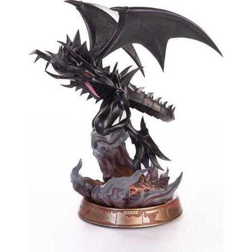 First 4 Figures Yu-gi-oh! Pvc-statue Rotäugiger Schwarzer Drache Schwarze Farbe 33 Cm One Size
