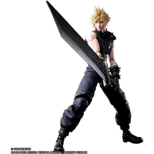 Final Fantasy VII Play Arts Kai Actionfigur Cloud Strife 27 cm