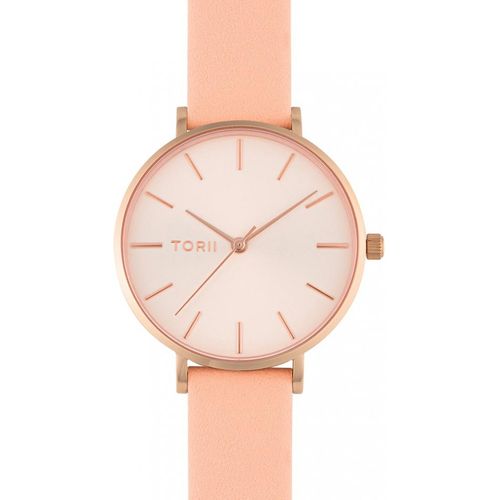 Damen Uhr TORII R33LL.LR in rosa, klassische Mode.