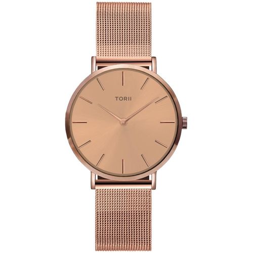Damenarmbanduhr TORII R34RS.RR in Roségold - klassische Modell der Mode.