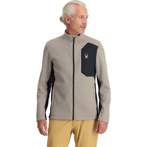 Spyder Bandit Fleece Mit Durchgehendem Reißverschluss Beige L Mann Beige L