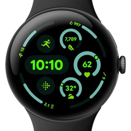 Google Pixel Watch 3 45mm Wifi Matte Black / Obsidian