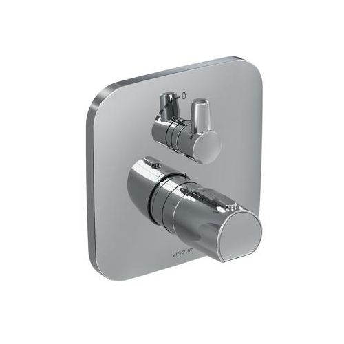 VIGOUR Farbset Thermostat derby für VIGUPK mit Mengenregulierung verchromt