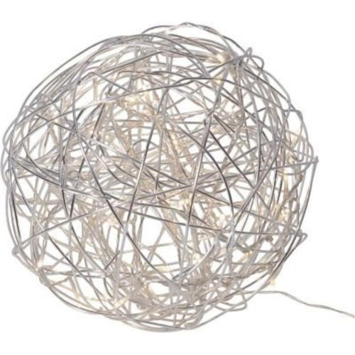 technik@all Außenbeleuchtung, Metall, Silber, 37.5 x 37.5 x 37.5 cm