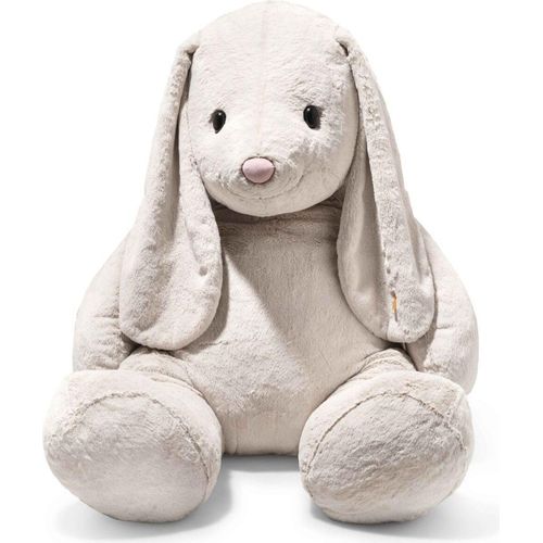 Steiff Plüsch Kuscheltier Hoppie Hase hellgrau - 80 cm extra groß