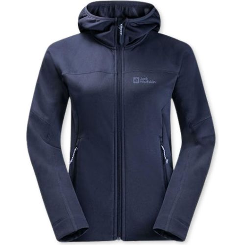 Jack Wolfskin Damen Hirschberg Kapuzen-Trekking-Sweatshirt Jack Wolfskin Damen Hirschberg Kapuzen-Trekking-Sweatshirt