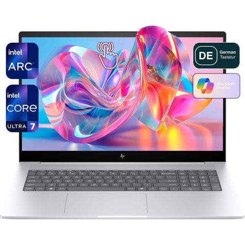 HP ENVY Business Laptop, Ultra 7-155H, 17.3" FHD Touchscreen, QWERTZ, 64 GB RAM | 4 TB SSD