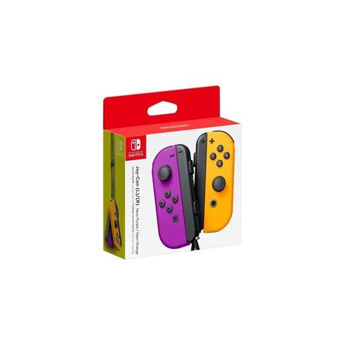 Nintendo Joy-Con (Pair) Neon Purple/ Neon Orange - Wireless Controller - Nintendo Switch