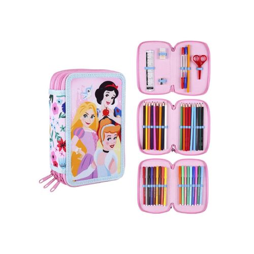 Prinzessinnen Schul-Etui 44-teiliges Komplettset