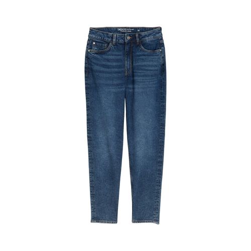 TOM TAILOR DENIM Damen TTLINLEY Mom Jeans, blau, Uni, Gr. 28