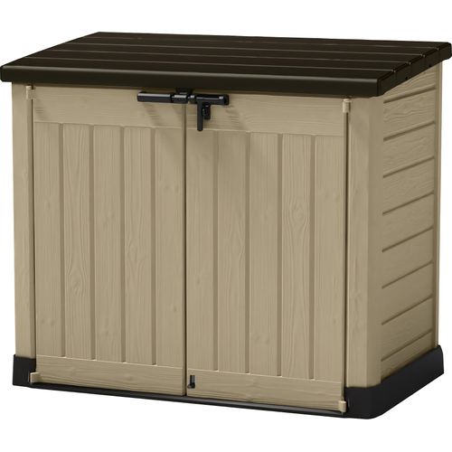 Keter Universalbox Store It Out MAX ca. H 125 x B 146 x T 82 cm, beige-braun