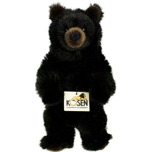 Kösen Bär Brummi 26 cm schwarz Stofftier