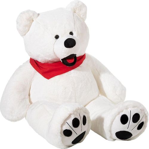 heunec KUMA Eisbär im XL-Format weiß, Kuscheltier Eisbär