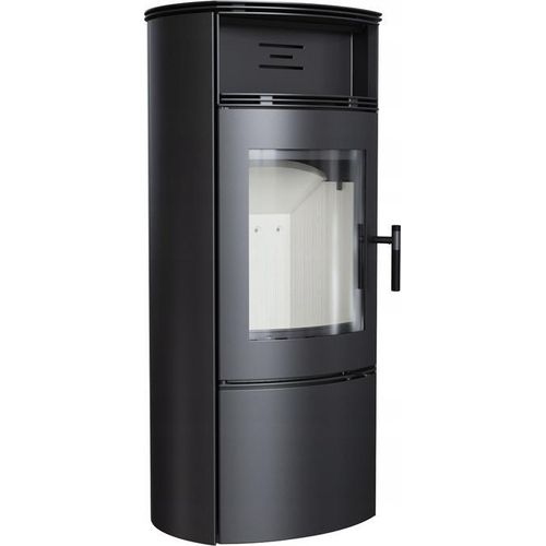 Kaminofen aus Stahl KRATKI FALCON W Ø 150 10 kW Mit Türfeder