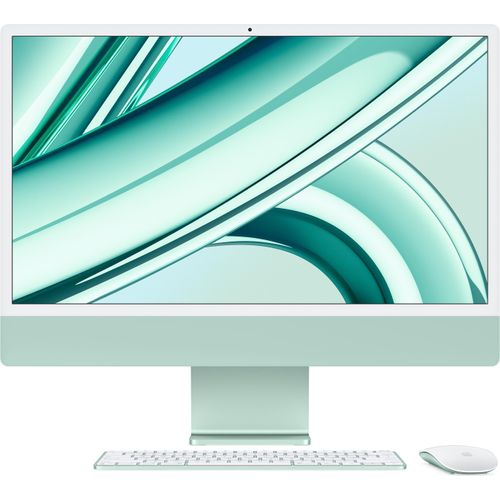 Apple iMac 24' Retina 4,5K Display, M3 Chip mit 8-Core CPU & 10-Core GPU - 256GB SSD DE Grün