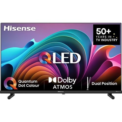 Fernseher 32 Zoll Full HD Auflösung PREMIUM 2K Schwarz QLED Hisense 32A5NQ
