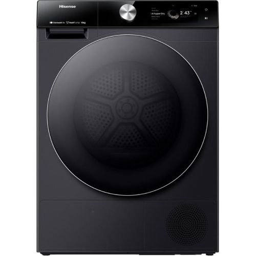 Hisense DH7S107BB Wäschetrockner Freistehend Frontlader 10 kg Schwarz