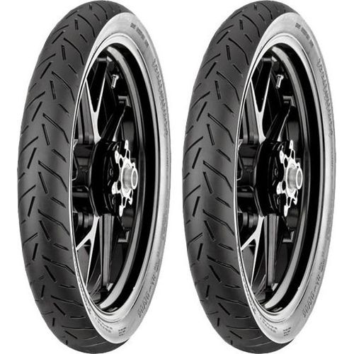 Paar Motorradreifen Continental 2.75-18 48P + 90/90-18 57P Street