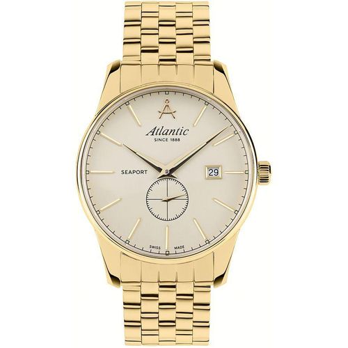 Herrenuhr ATLANTIC 56357.45.31 klassisch in Gold