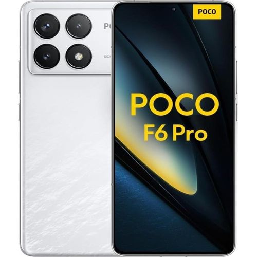 Xiaomi Poco F6 Pro 5G 256 GB / 12 GB - Smartphone - white